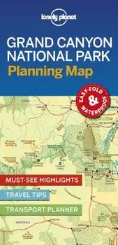 Lonely Planet Grand Canyon National Park Planning Map, Paperback/Lonely Planet
