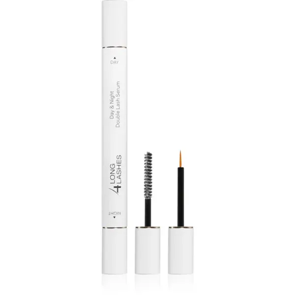 Long4Lashes Day & Night Double Serum Ser reparator pentru cresterea genelor duo 2x3 ml