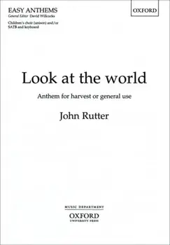Look at the world. Vocal score, Sheet Map/***