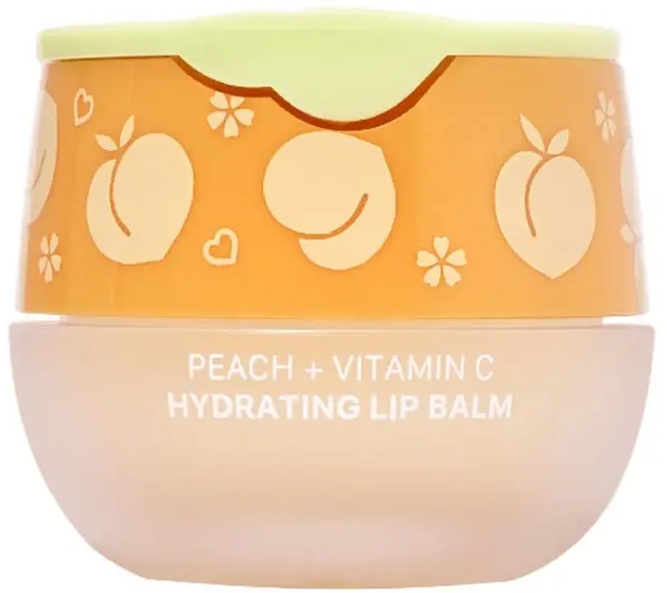 LookAtMe Balsam de buze hidratant cu piersică și vitamina C, 6 g