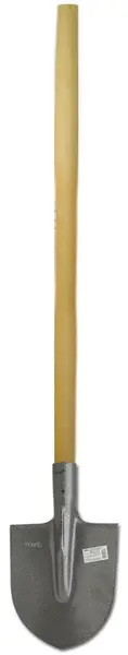 Lopată dreaptă Herly - Cu mâner din lemn, 120 cm