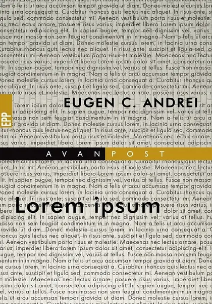 Lorem ipsum | Eugen C. Andrei