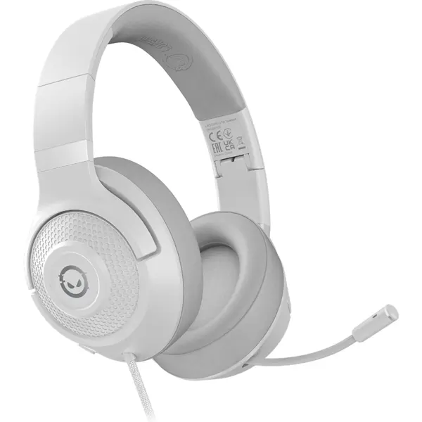 LORGAR Casti gaming cu fir, Lorgar, Noah 101, over-ear, 3.5mm jack, lungime cablu 2m, Alb