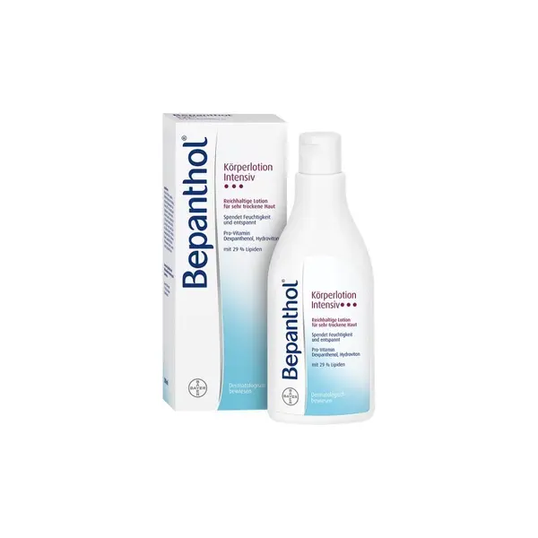 Lotiune de Corp, Bayer, Bepanthol Intensiv, Hidratare Intensiva si Efect Reparator, 200ml