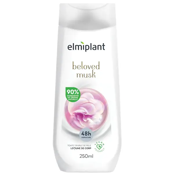 Lotiune de corp Beloved Musk, 250ml, Elmiplant