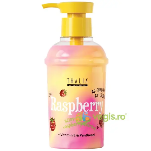 Lotiune de Corp cu Extract de Zmeura + Vitamina E + Pantenol Be Feeling at Island 250ml