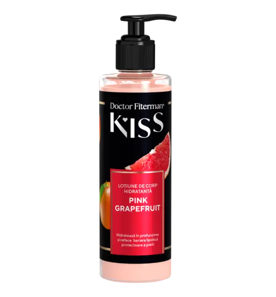 Lotiune de corp Pink Grapefruit Kiss, 250ml, Doctor Fiterman