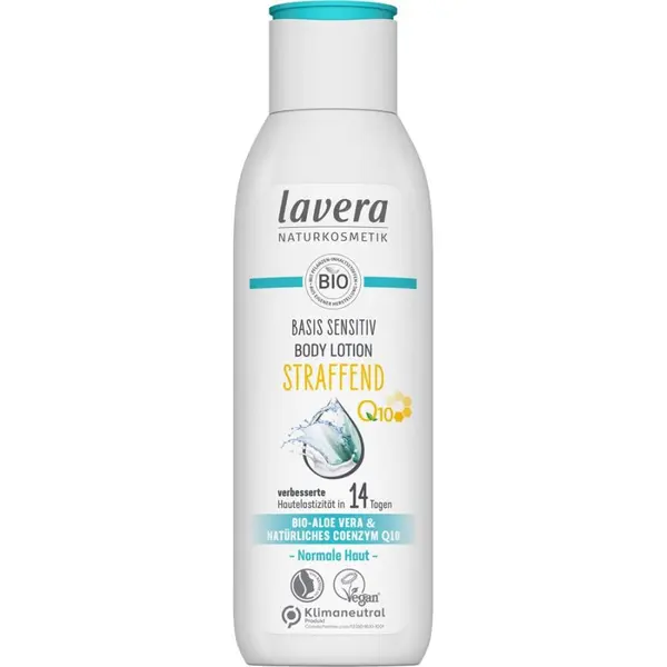 Lotiune de corp Sensitiv pentru fermitate cu aloe vera bio si coenzima Q10 - 250 ml