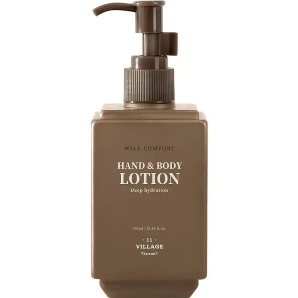 Lotiune de corp si maini intens nutritiva Will Comfort, 300ml, Village 11 Factory