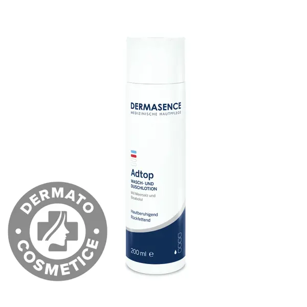 Lotiune de spalare pentru fata si corp Adtop, 200ml, Dermasence