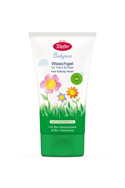 Lotiune de spalare pentru par si corp, 150ml, Topfer