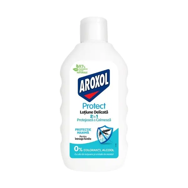 Lotiune Delicata Aroxol Protect Impotriva Tantarilor, 200 ml