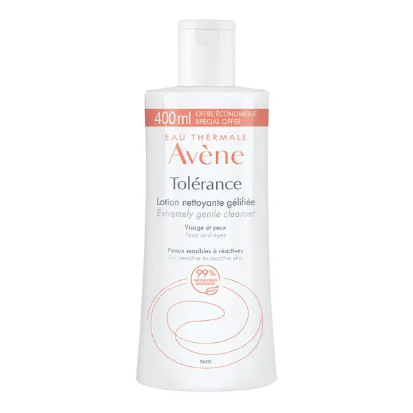Lotiune gel demachianta Tolerance Control, 400 ml, Avene
