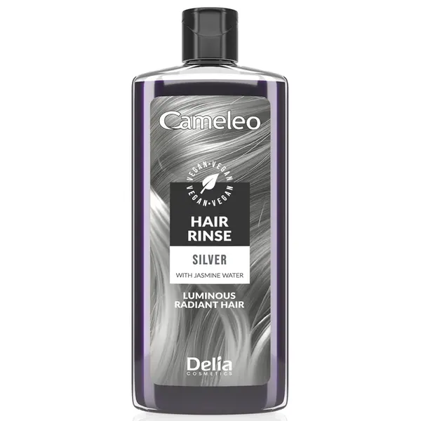 Lotiune nuantatoare pentru par Argintiu, 200ml, Delia Cosmetics