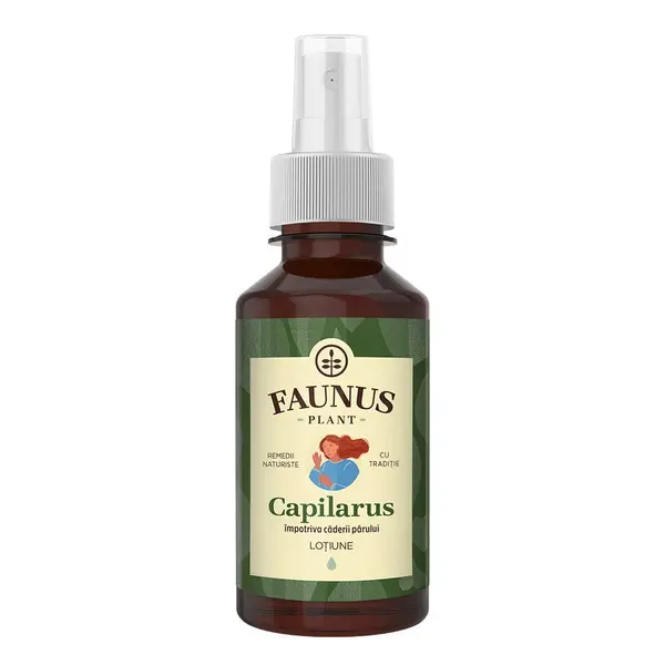 Lotiune pentru caderea parului Capilarus, 200ml, Faunus Plant