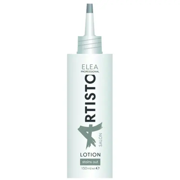Lotiune pentru indepartarea vopselei de pe piele dupa vopsire Elea Professional Artisto, 150 ml