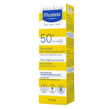 Loțiune pentru protecție solară SPF 50+, 40 ml, Mustela
