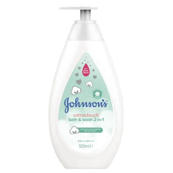 Lotiune pentru spalare Cotton Touch, 500 ml, Johnson&Johnson