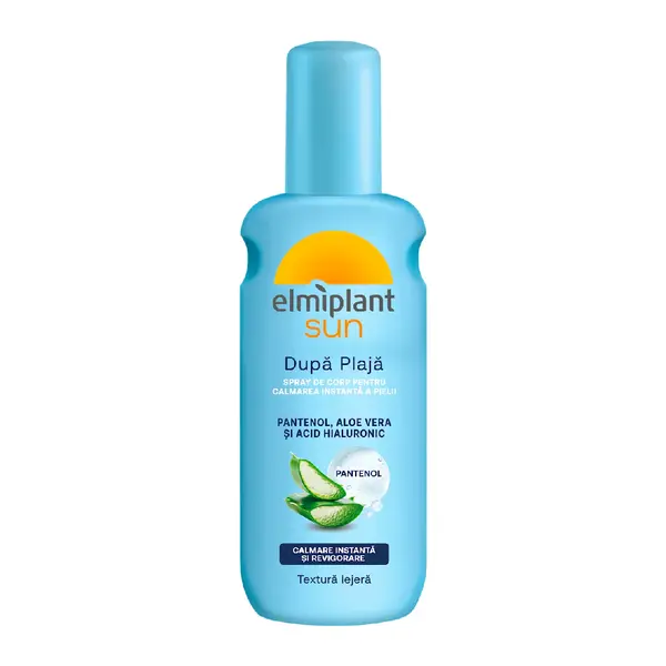 Lotiune spray calmanta dupa plaja Sun, 200ml, Elmiplant