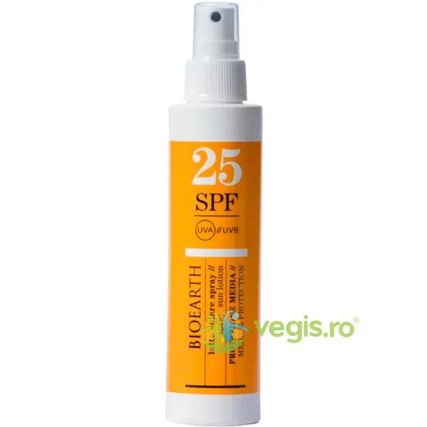 Lotiune Spray pentru Protectie Solara SPF25 cu Ganoderma 150ml