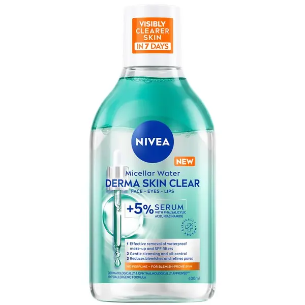 Lotiune tonica Derma Skin Clear, 200ml, Nivea