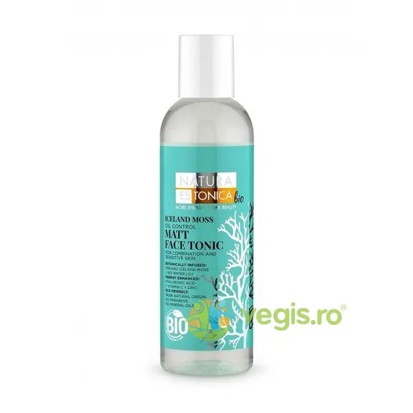 Lotiune Tonica Matifianta pentru Ten Mixt sau Sensibil Iceland Moss 200ml