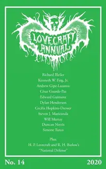 Lovecraft Annual No. 14 (2020), Paperback/S. T. Joshi