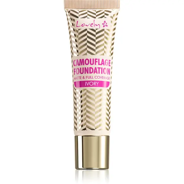 Lovely Camouflage fond de ten cu acoperire ridicată culoare Ivory 25 g