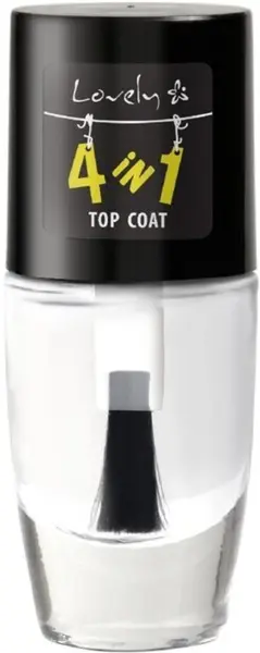 Lovely - Top lac de unghii 4 în 1, 8 ml