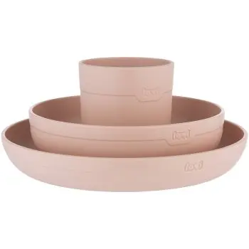 LOVI Tableware Set with Cup serviciu de masă pentru copii