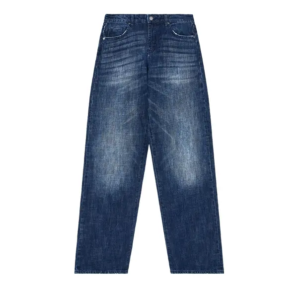 Low rise relaxed fit shaded jeans 25