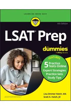 LSAT Prep for Dummies: Book + 5 Practice Tests Online - Lisa Zimmer Hatch