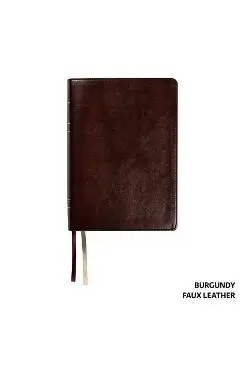 Lsb Inside Column Reference, Paste-Down, Reddish-Brown Faux Leather - Steadfast Bibles