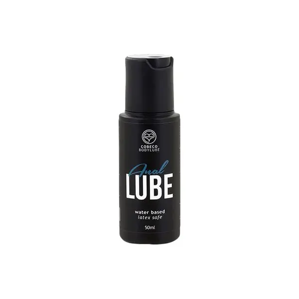 Lubrifiant anal COBECO Anal Lube, pe bază de apă, fără miros, testat dermatologic, compatibil cu prezervative și jucării, 50 ml