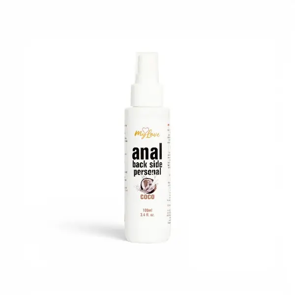 Lubrifiant anal MYLOVE Anal Back Side Personal, pe bază de apă, textură groasă și mătăsoasă, cu miros de cocos, 100 ml