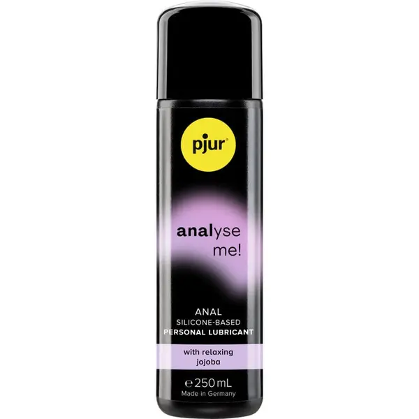 Lubrifiant anal Pjur – Analyse Me, pe bază de silicon, gel relaxant pentru dilatare și penetrare ușoară, 250 ml