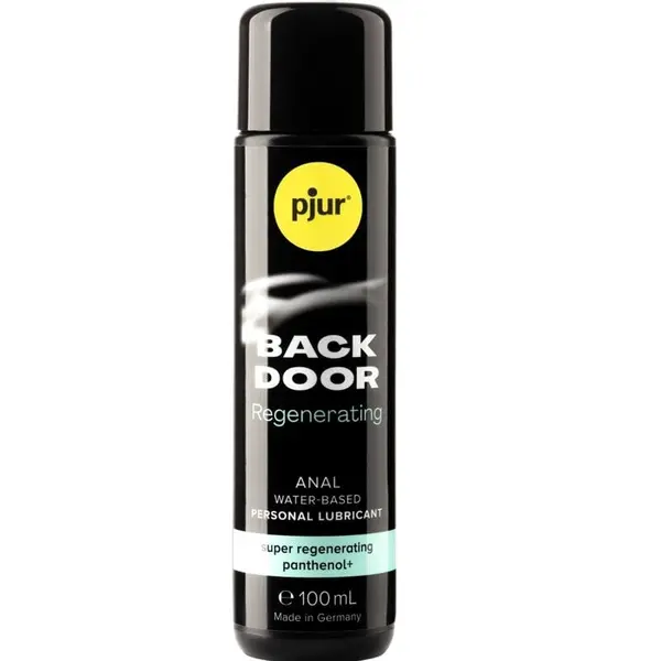 Lubrifiant anal Pjur – Back Door Regenerating Panthenol, pe bază de apă, pentru hidratare intensă și relaxare, 100 ml