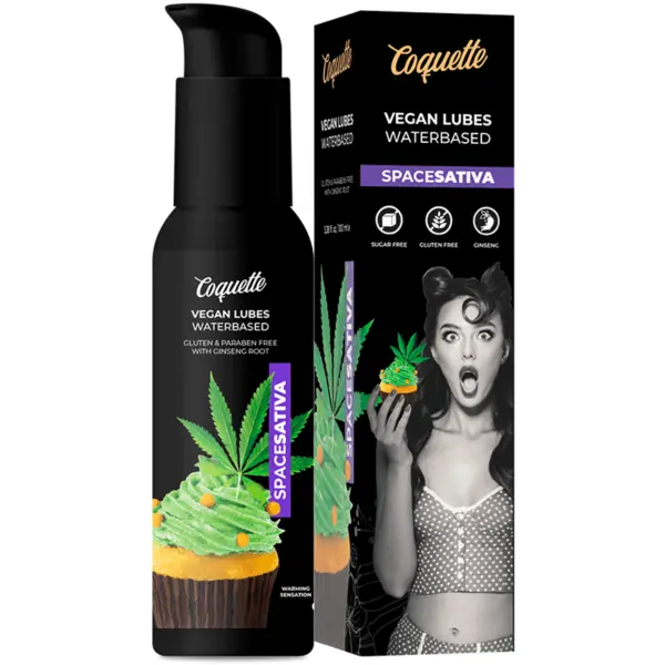 Lubrifiant COQUETTE - Premium Experience, Space Sativa pe baza de apa, 100 ml