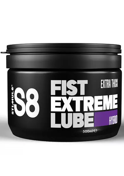 Lubrifiant hibrid S8 – Extreme Fist Lube, pentru penetrare confortabilă și control total, 500 ml