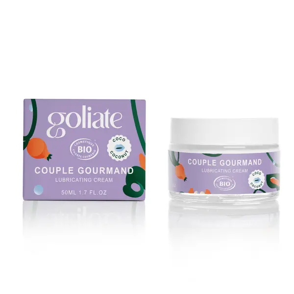 Lubrifiant intim&ulei pentru masaj cu aroma de cocos, 50 ml, Goliate