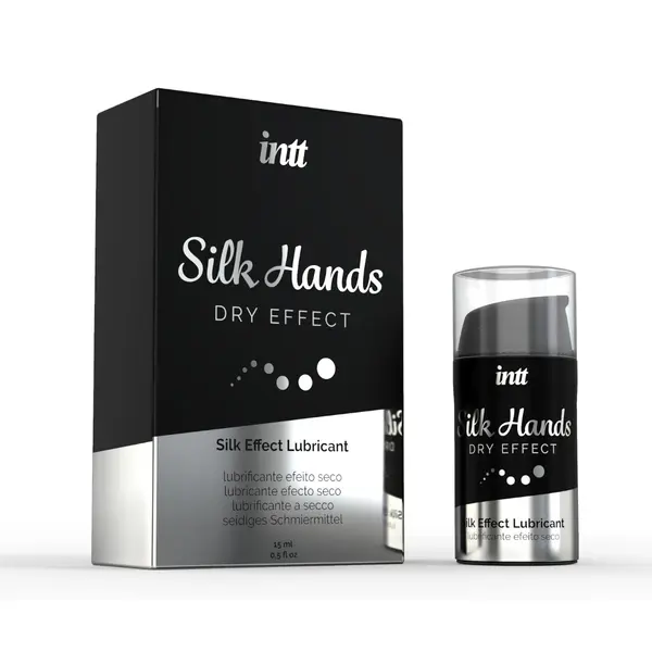 Lubrifiant INTT – Silky Hands, pe bază de silicon, senzație delicată, 15 ml