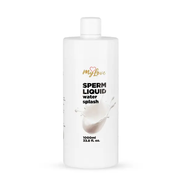 Lubrifiant MyLove - Sperm Liquid, efect de sperma, pe baza de apa, 1 l