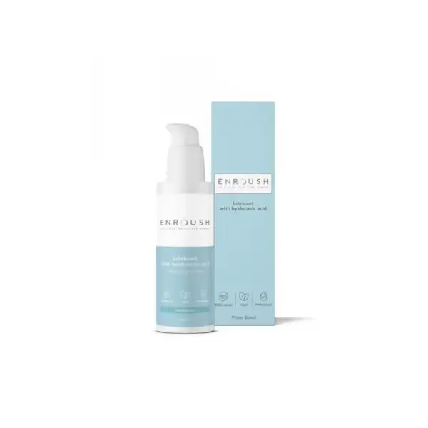 Lubrifiant pe bază de apă ENROUSH Lubricant with Hyaluronic Acid, pentru piele sensibilă, pH echilibrat, cu acid hialuronic, 100 ml