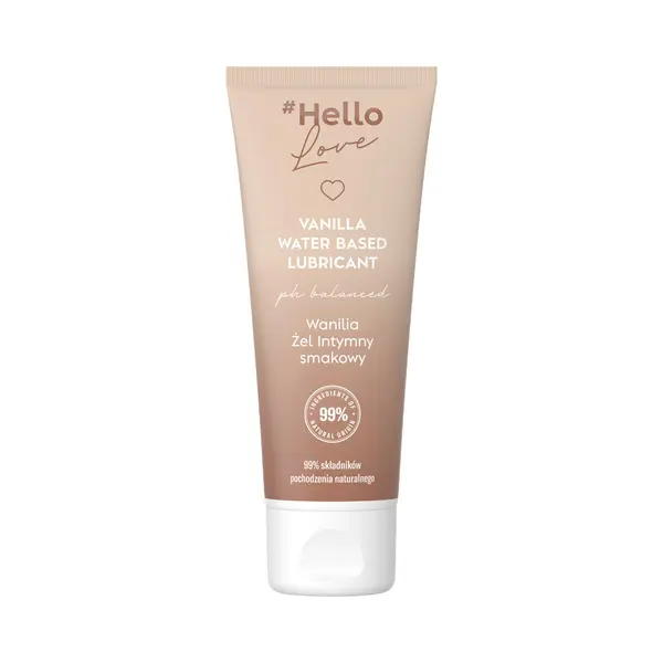 Lubrifiant pe baza de apa Vanilla Hello Love, 75ml, 4Organic