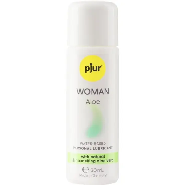 Lubrifiant Pjur – Woman Aloe, pe bază de apă, cu aloe vera hidratantă pentru pielea sensibilă, 30 ml