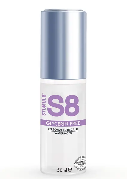 Lubrifiant S8 – Glycerin Free, fără glicerină, pe baza de apă, formulă delicată, 50 ml