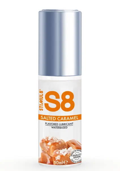 Lubrifiant S8 - Salted Caramel, pe baza de apa, cu aroma de caramel sarat, 50 ml