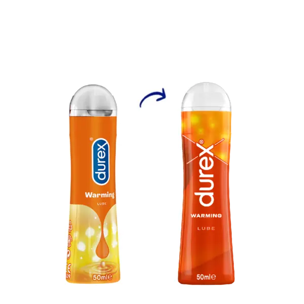 Lubrifiant Warming, 50ml, Durex Play