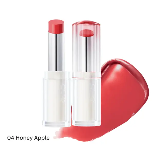 Luciu de buze, CLIO, Crystal Glam Balm, 3g - #04 Honey Apple