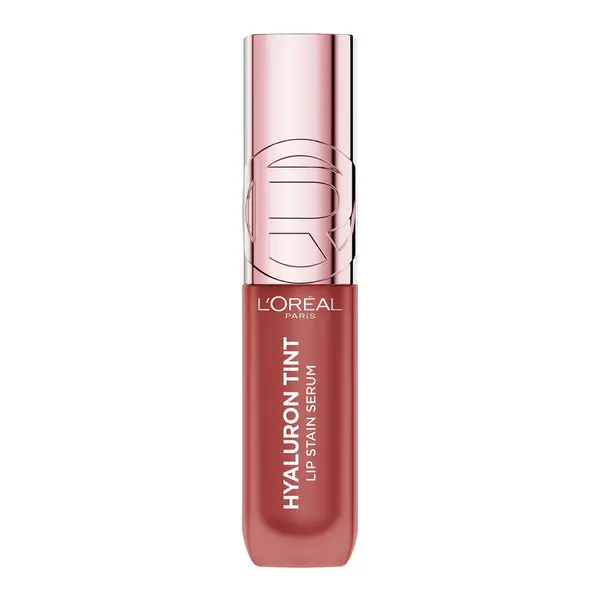 Luciu de buze hidratant Hyaluron Tint Lip Stain Serum Nr. 640 Tea Time Medium, 5ml, L'oreal Paris